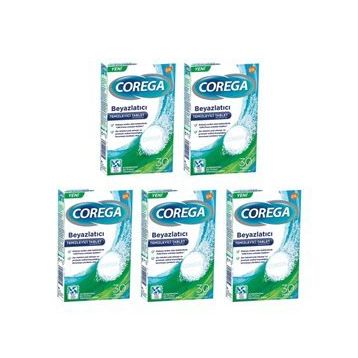 Corega 5x30 Tablet Diş Protezi Temizleyici