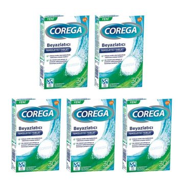 Corega 5x30 Tablet Diş Protezi Temizleyici