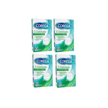 Corega Bio 4x30 Tablet Diş Temizleme
