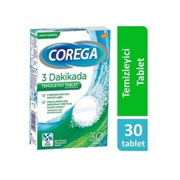 Corega Cleanser Bio 30'lu Protez Temizleme