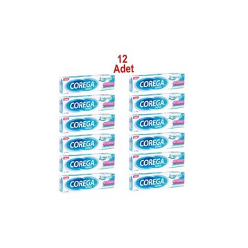 Corega Super Tat İçermez 12x40 gr Diş Protezi Yapıştırıcı Krem
