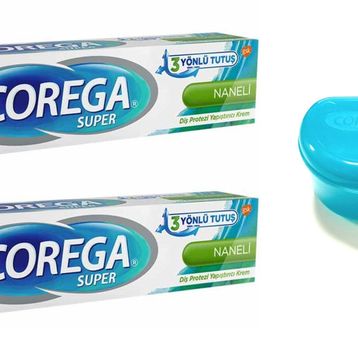 Corega Yastık Konforu 2x40 gr Diş Protezi Yapıştırıcı Krem