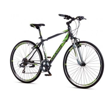Corelli Trivor 1.0 28 Jant 21 Vites Siyah Yeşil Trekking Şehir Bisikleti