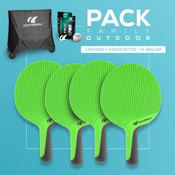 Cornilleau 207007 Family Pack Outdoor Masa Tenisi Seti
