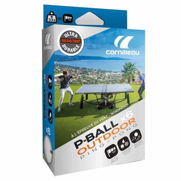 Cornilleau P-ball Outdoor 6'lı Masa Tenisi Topu