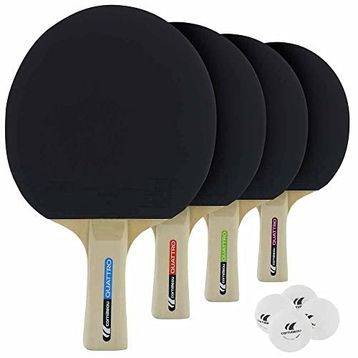 Cornilleau Sport Pack Quattro ITTF Onaylı 4 Adet Raket + 4 Adet Top Masa Tenisi Seti