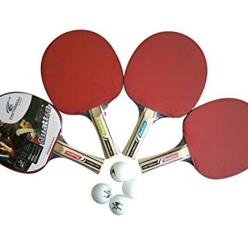 Cornilleau Sport Pack Quattro ITTF Onaylı 4 Adet Raket + 4 Adet Top Masa Tenisi Seti