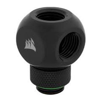 Corsair CX-9055016-WW Black Fitting adapter XF Adapter Y-Splitter Rotary