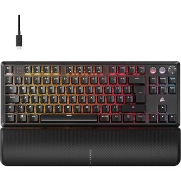 Corsair K70 Pro CH-911911G-TR Siyah RGB TKL MGX V2 Switch Kablolu Mekanik Gaming Klavye