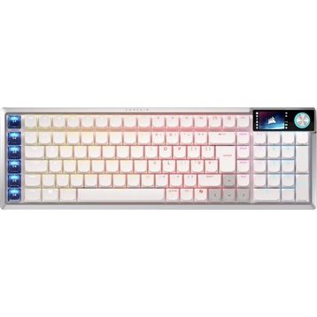 Corsair Vanguard Air 99 Wireless RGB %99 Opx Low Profile Switch Kablolu/Kablosuz Mekanik Gaming Klavye