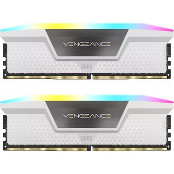 Corsair Vengeance RGB CMH32GX5M2D6000Z38W Beyaz 6000 MHz DDR5 CL38 32 GB Ram