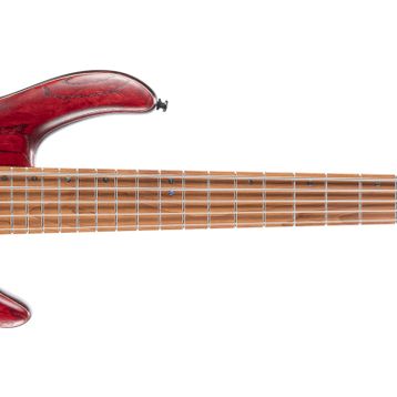 Cort 5 Telli Open Pore Burgundy Red B5 Element Opbr Bas Gitar