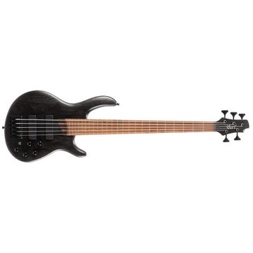 Cort 5 Telli Open Pore Trans Black B5 Element Optb Bas Gitar
