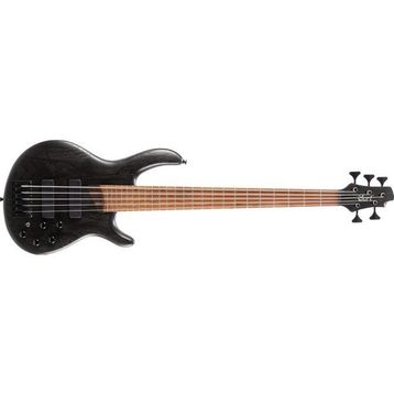 Cort 5 Telli Open Pore Trans Black B5 Element Optb Bas Gitar