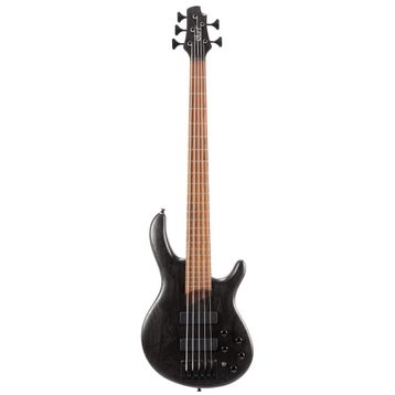 Cort 5 Telli Open Pore Trans Black B5 Element Optb Bas Gitar