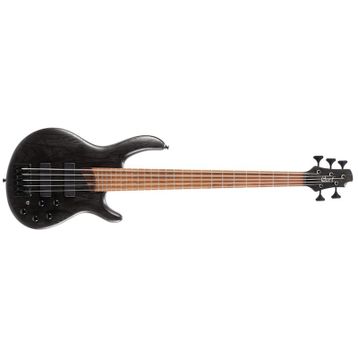 Cort 5 Telli Open Pore Trans Black B5 Element Optb Bas Gitar