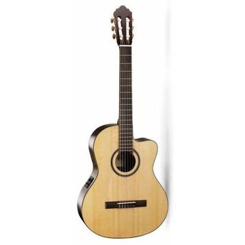 Cort AC160CFNATW Elektro Klasik Gitar