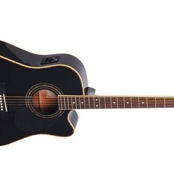 Cort AD880CE-BK Elektro Akustik Gitar