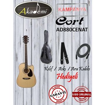 Cort AD880CENATW Akustik Gitar