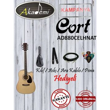 Cort AD880CENATW Akustik Gitar