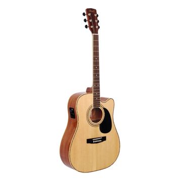 Cort AD880CENATW Kılıf ve Penalı Elektro Akustik Gitar