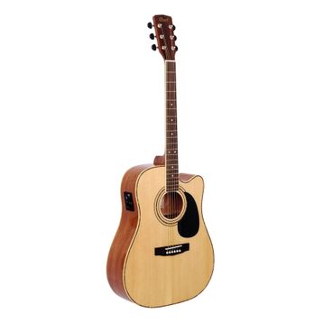 Cort AD880CENATW Kılıf ve Penalı Elektro Akustik Gitar
