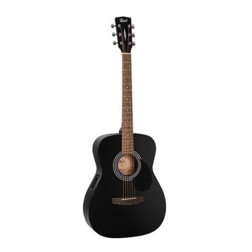 Cort AF510E-BKS Mat Siyah Elektro Akustik Gitar