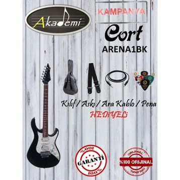 Cort Arena-1 BK Elektro Gitar