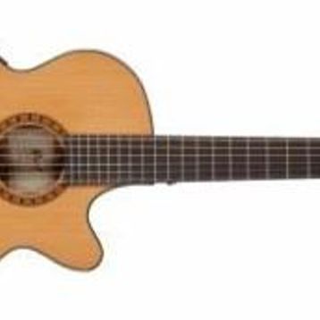 Cort CEC7 NAT Naturel Elektro Klasik Gitar