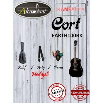 Cort Earth 100-BK Akustik Gitar