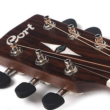 Cort EARTH70 LHOP Naturel Solak Akustik Gitar