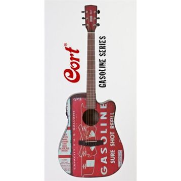 Cort Gasoline 2-BKS Elektro Akustik Gitar