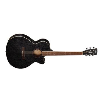 Cort SFX-ABOPBK Siyah Elektro Akustik Gitar