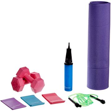 Cosfer CSF-TR033 8'li Pilates Seti Pilates Minderi