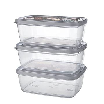 Cosiness 3'lü Set 1200 ml Saklama Kabı