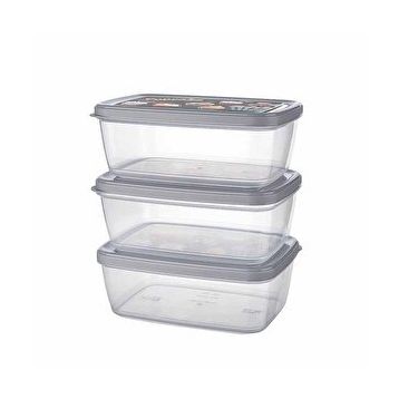 Cosiness 3'lü Set 1200 ml Saklama Kabı