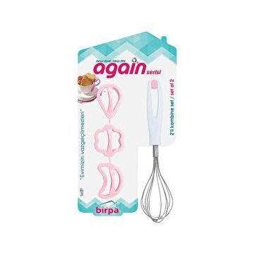 Cosiness Again 3'Lü Kurabiye Kalibi Çirpici Seti
