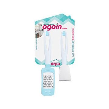 Cosiness Again Sapli Mini Rende ve Spatula Seti