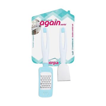 Cosiness Again Sapli Mini Rende ve Spatula Seti