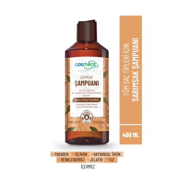 Cosmecit 400 ml Saç Dökülmesine ve Kepeğe Karşı Sarımsak Şampuanı