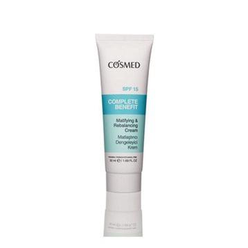 Cosmed Complete Benefit Matifying and Rebalancing Cream SPF15 50