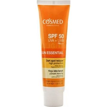 Cosmed Sun Essential Koyu Leke Karşıtı SPF50 50 ml Güneş Kremi
