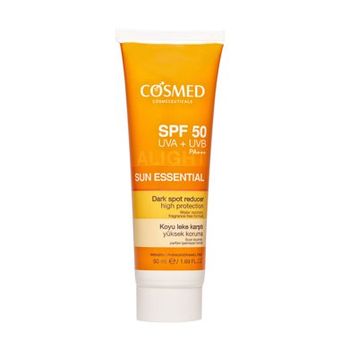 Cosmed Sun Essential Koyu Leke Karşıtı SPF50 50 ml Güneş Kremi