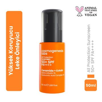 Cosmogenesis Labs Leke Karşıtı 50SPF 50 ml Yüz Güneş Kremi