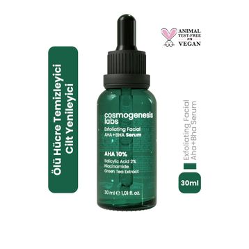 Cosmogenesis Labs Peeling Etkili AHA BHA 30 ml Serum