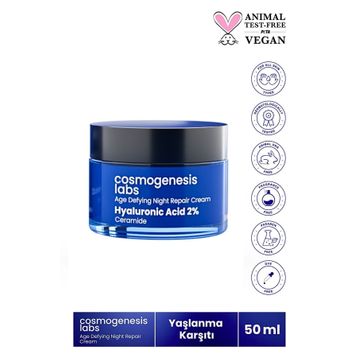 Cosmogenesis Labs Yaşlanma Karşıtı 50 ml Gece Kremi