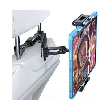 Cosmostech Araç Koltuk Arkası Tablet Telefon Tutucu 360 ° Dönen Uzayan Ayarlanabilir Stand