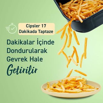 Cosorı CAF-LI401S 3.8 lt Sıcak Hava Fritözü