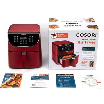 Cosori Premium XXL 5.5 lt Yağsız Kırmızı Airfryer