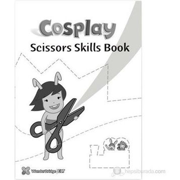 Cosplay Scissors Skills Book - Okul Öncesi Kesme